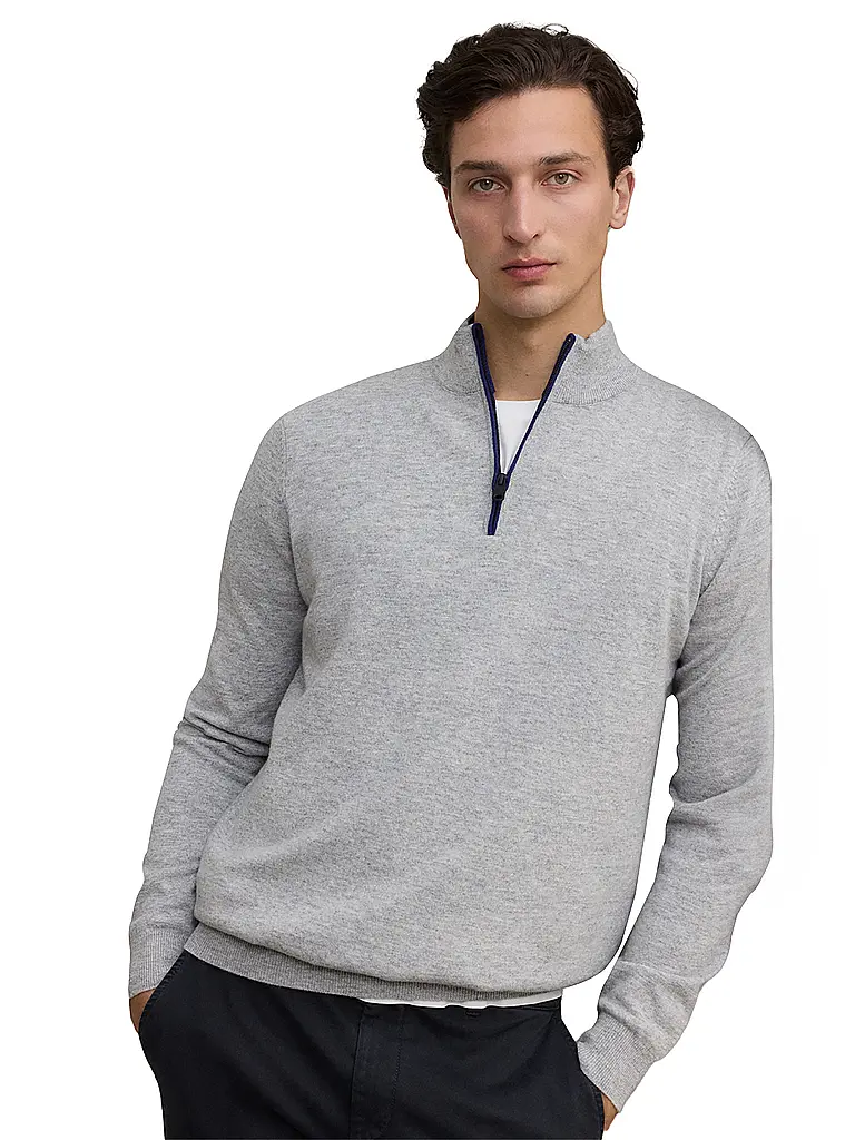 ECOALF | Troyer Pullover  | Hellgrau