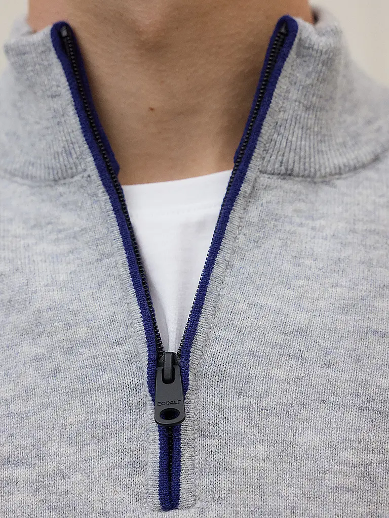 ECOALF | Troyer Pullover  | Hellgrau