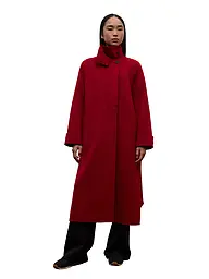 ECOALF | Wollmantel LORA | rot