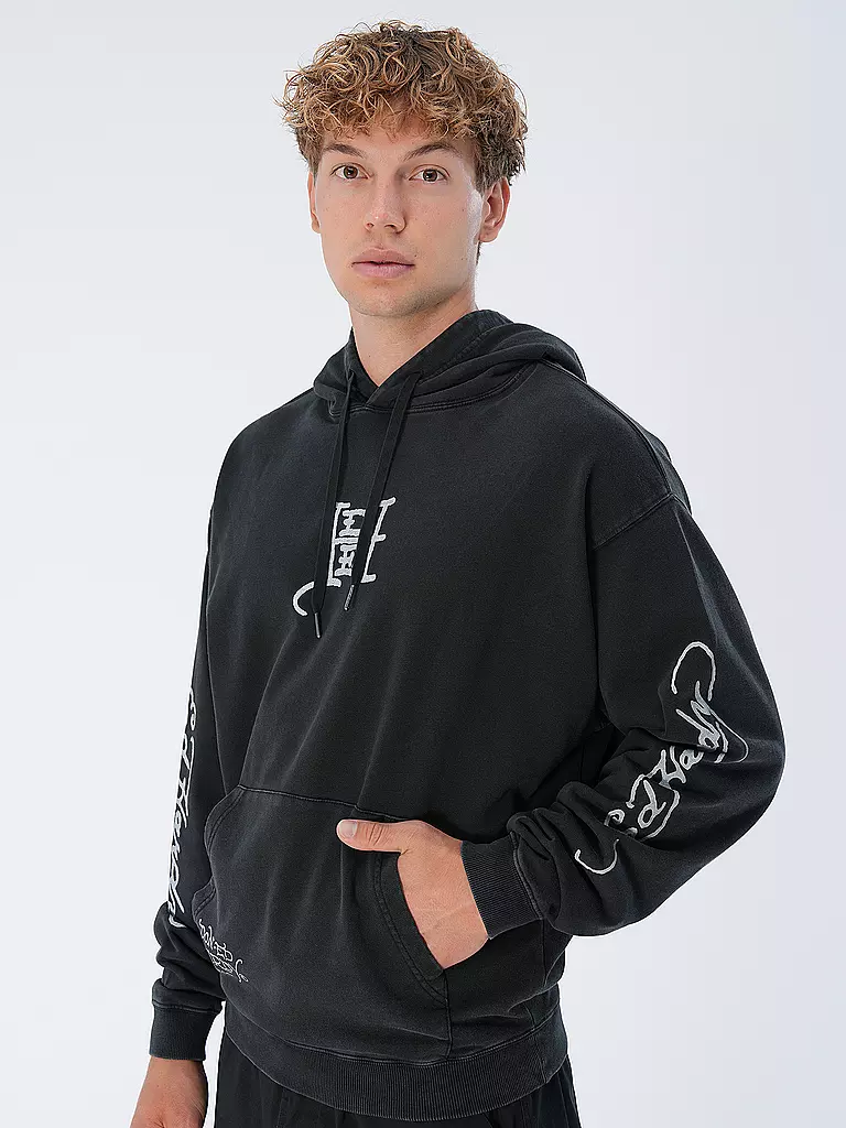 ED HARDY | Kapuzensweater - Hoodie LOVE DIES HARD  | schwarz