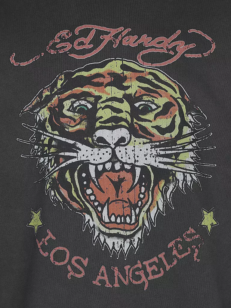 ED HARDY | Pullover TIGER VINTAGE | schwarz