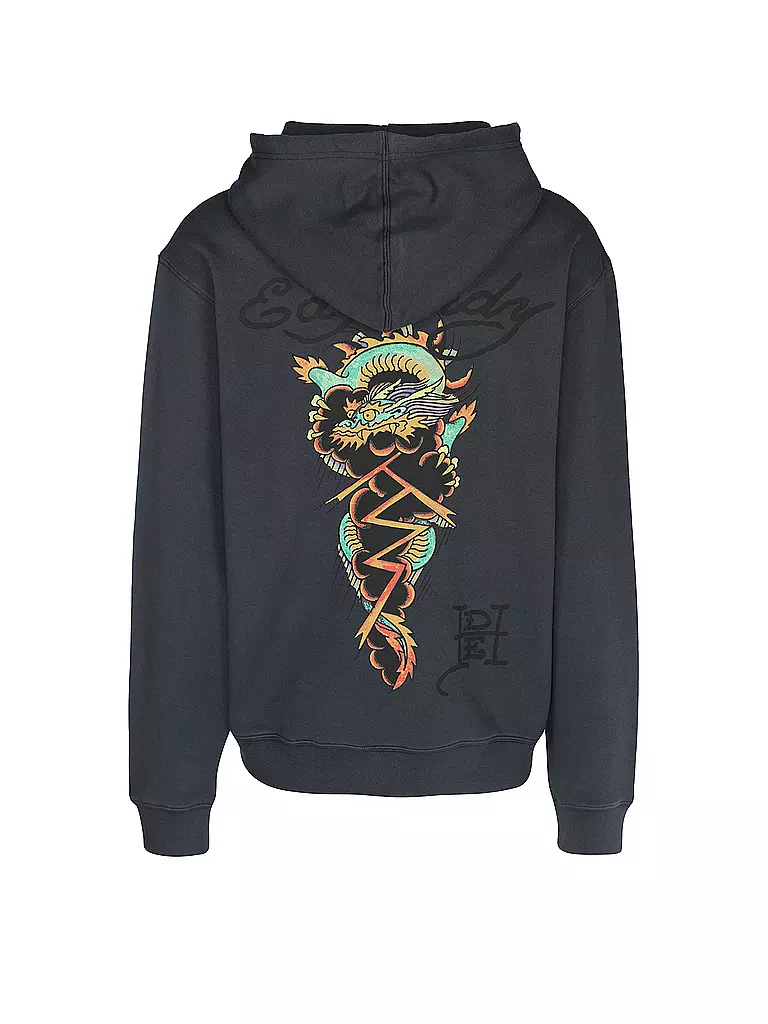 ED HARDY | Sweatjacke DRAG SNAKE  | grau