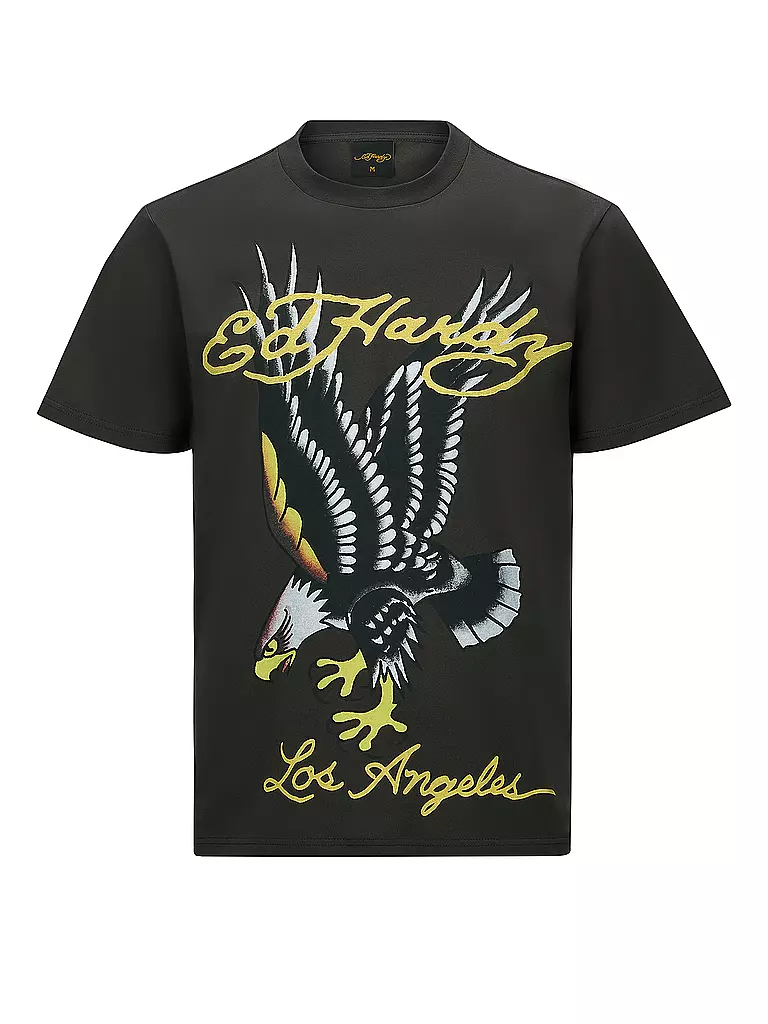 ED HARDY | T-Shirt GLIDE EAGLE | grau