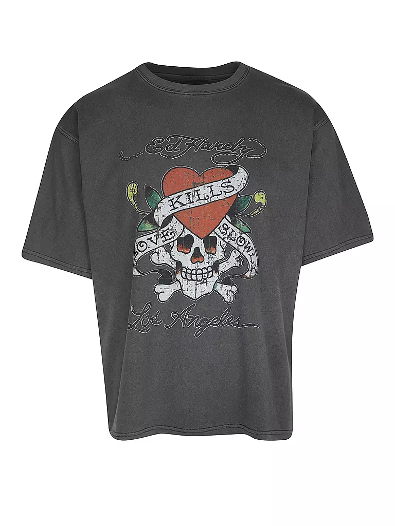 ED HARDY | T-Shirt LOVE KILLS SLOWLY | schwarz