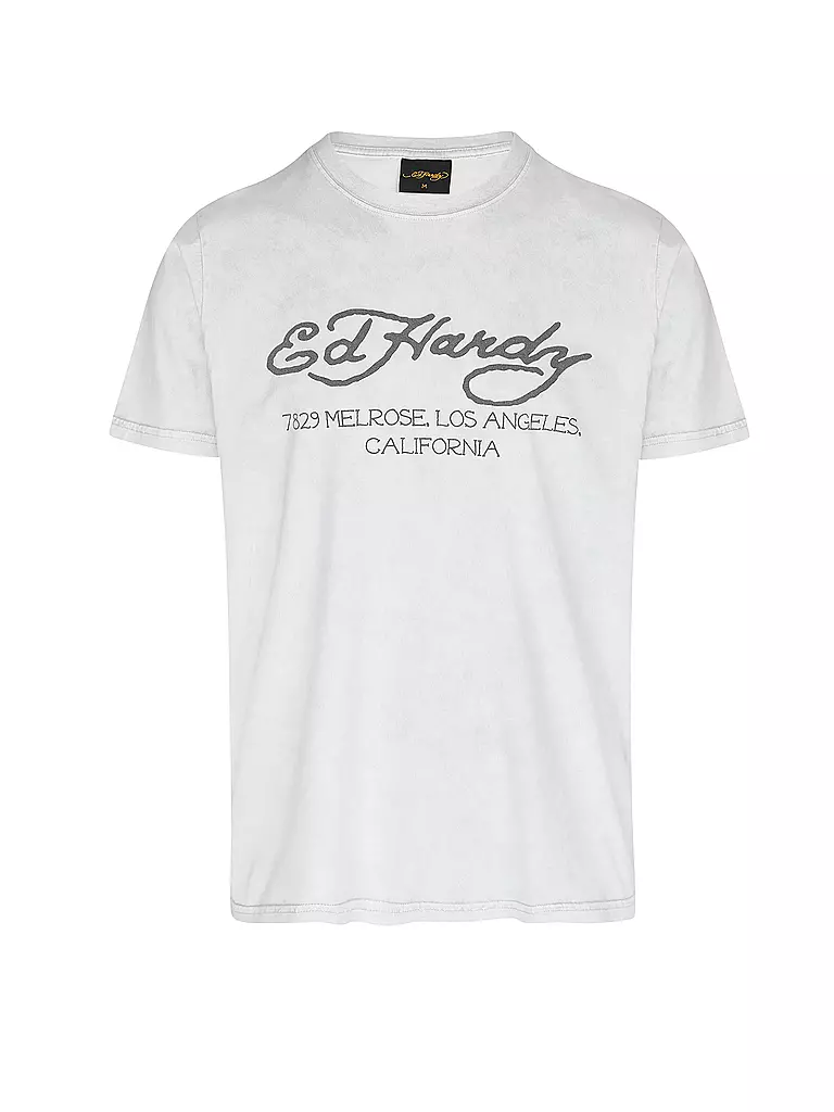 ED HARDY | T-Shirt MONO FLASH  | grau