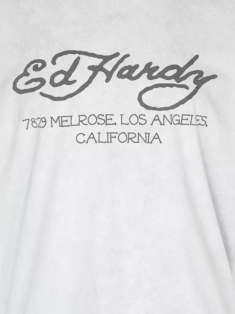 ED HARDY | T-Shirt MONO FLASH  | grau