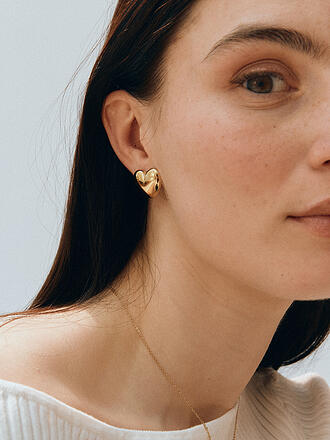 EDBLAD | Ohrstecker BARLEY STUDS Large Gold