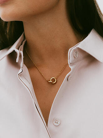 EDBLAD | Halskette CHUNKY ETERNAL NECKLACE Gold