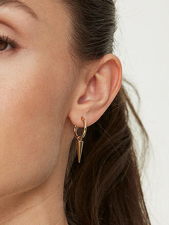 EDBLAD | Ohrringe PEAK HOOPS Gold