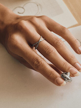 EDBLAD | Ring ALEXA Small steel