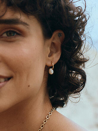 EDBLAD | Ohrringe BREEZE HOOPS Small Gold