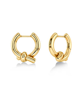 EDBLAD | Ohrringe NOVEL KNOT HOOPS Gold