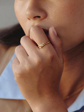 EDBLAD | Ring NOVEL KNOT Gold
