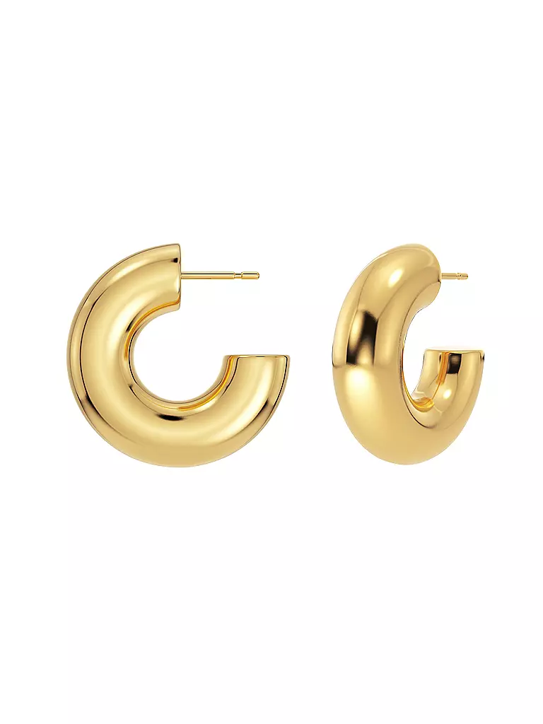 EDBLAD | Creolen CHUNKY CREOLES Large Gold | gold