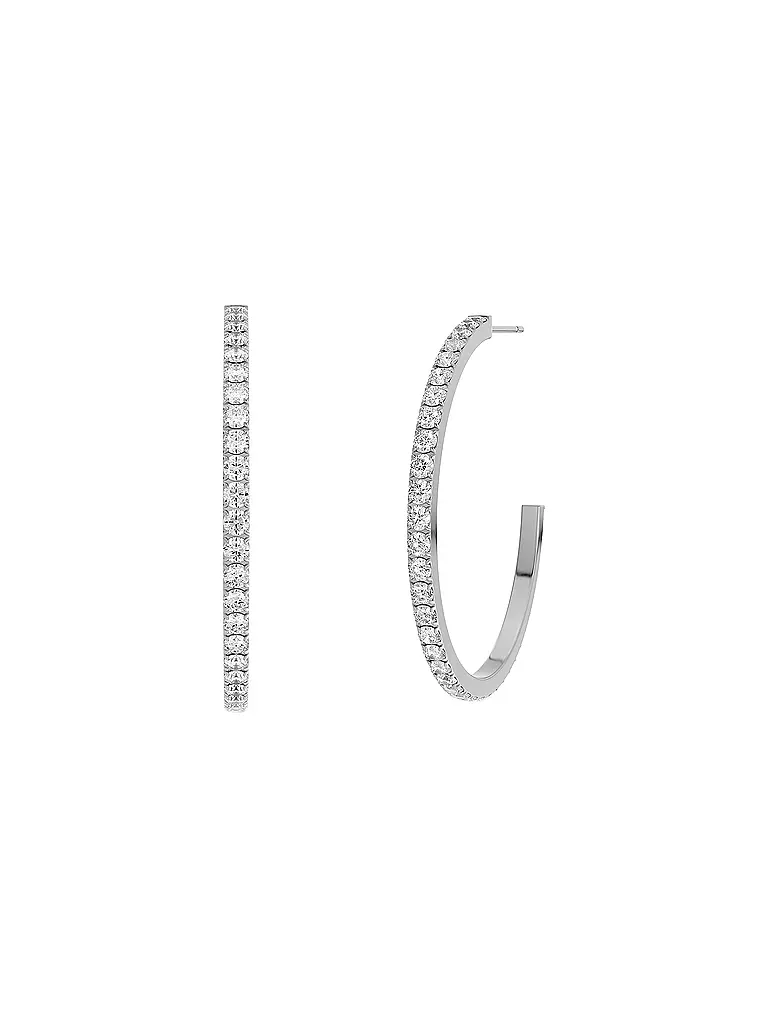 EDBLAD | Creolen GLOW CREOLES MINI Large Steel | silber