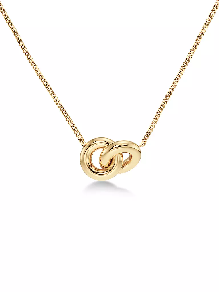 EDBLAD | Halskette CHUNKY ETERNAL NECKLACE Gold | silber
