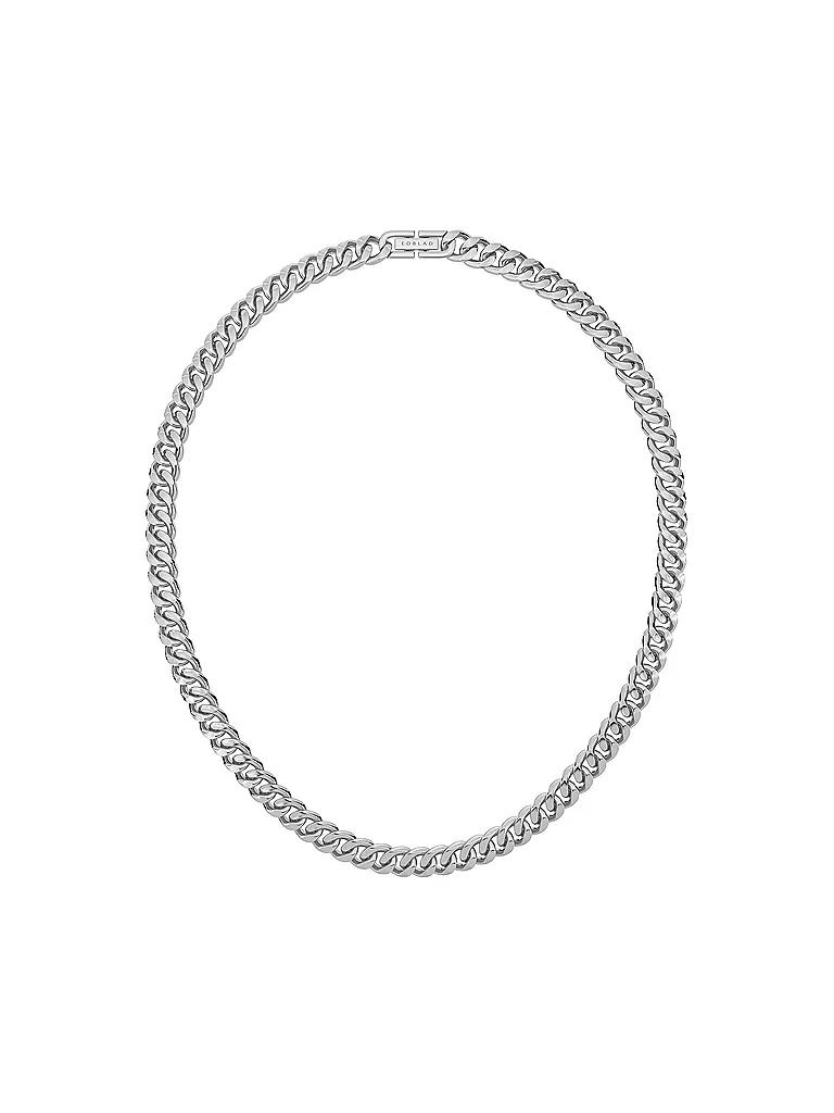EDBLAD | Halskette CURB Steel | silber