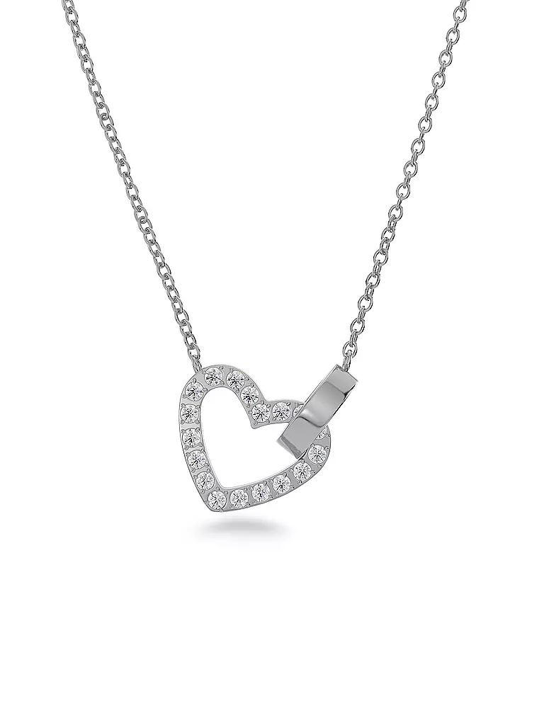 EDBLAD | Halskette ETERNAL HEART NECKLACE Steel | gold