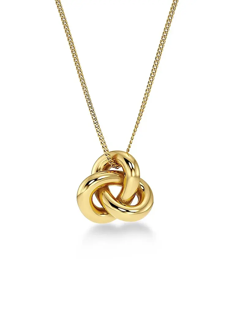 EDBLAD | Halskette INFINITY KNOT NECKLACE Large | gold