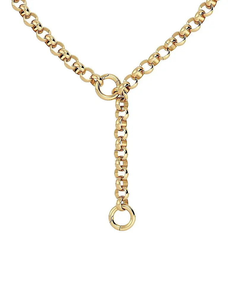 EDBLAD | Halskette LOOP CHARM CHAIN Large Gold | 