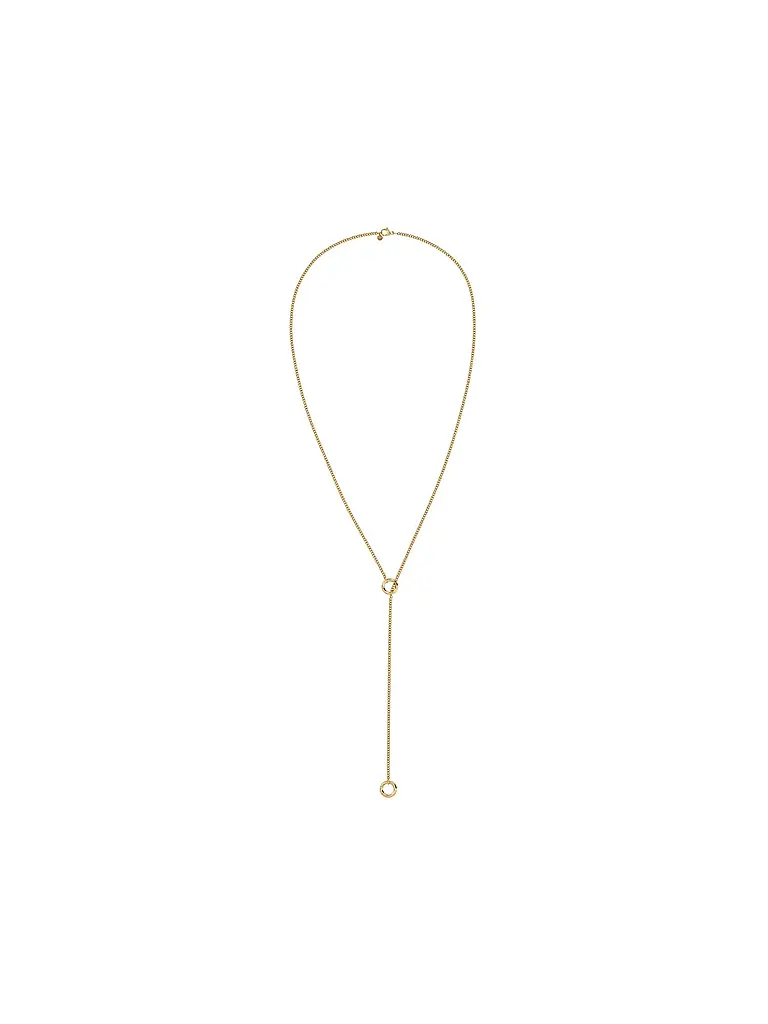 EDBLAD | Halskette LOOP CHARM CHAIN Small  | gold