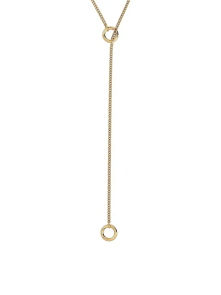 EDBLAD | Halskette LOOP CHARM CHAIN Small  | gold