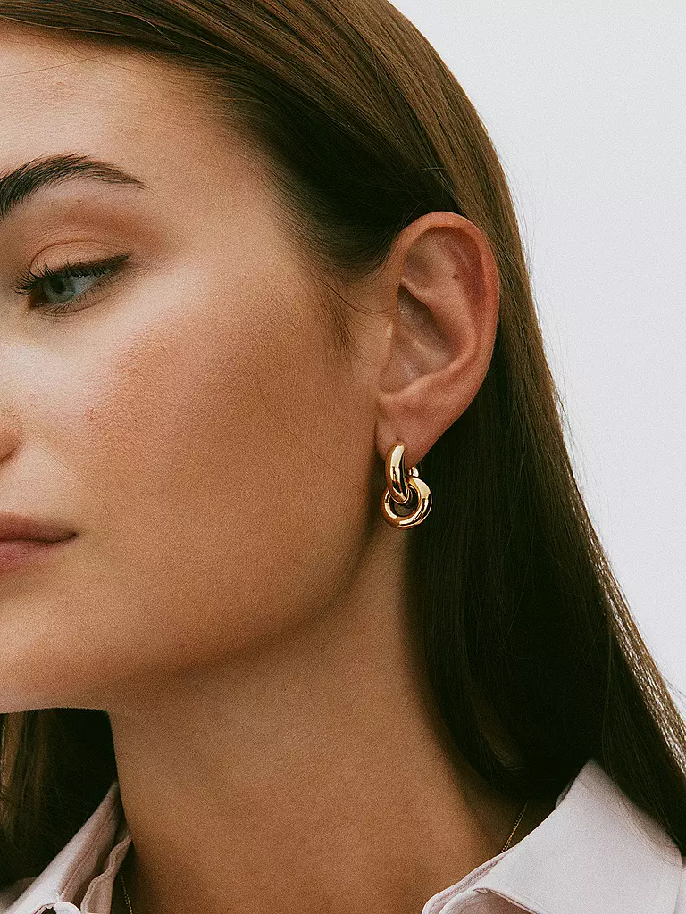 EDBLAD | Ohrringe CHUNKY ETERNAL EARRINGS Gold | gold
