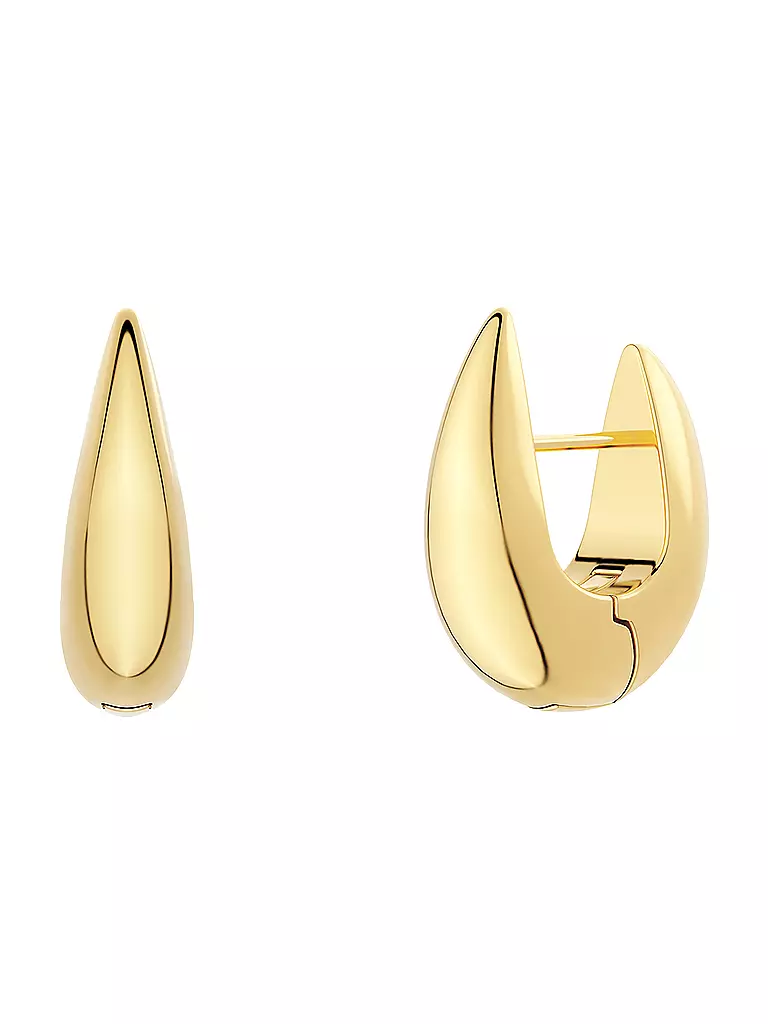 EDBLAD | Ohrringe CREST HOOPS Small Gold | gold