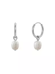EDBLAD | Ohrringe PERLA HOOPS Steel | silber