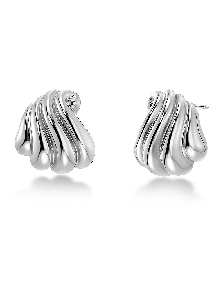 EDBLAD | Ohrstecker CORAZZA Small Steel | silber