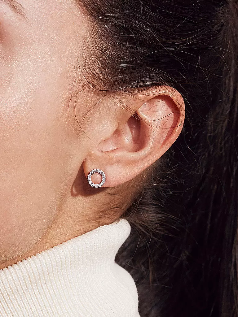 EDBLAD | Ohrstecker GLOW STUDS MINI Steel | silber