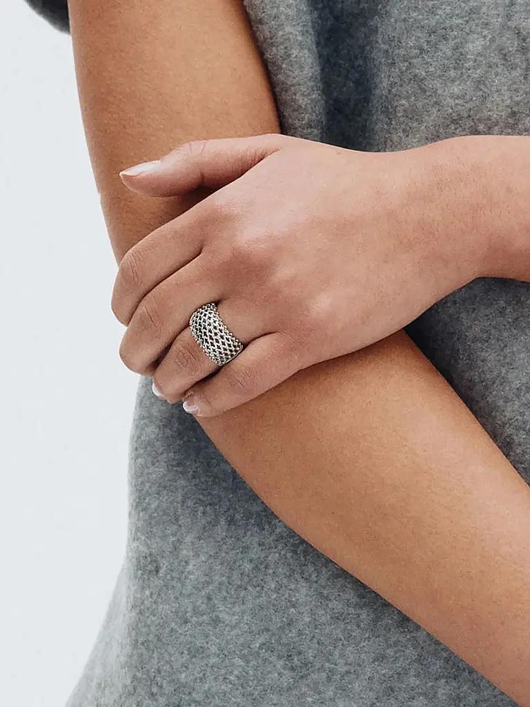 EDBLAD | Ring VIVA RING Steel  | silber
