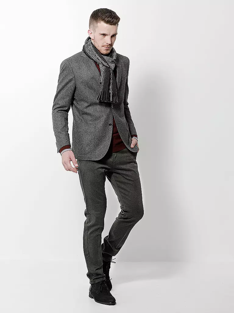EDUARD DRESSLER | Sakko Shaped-Fit "Sendrik" | grau