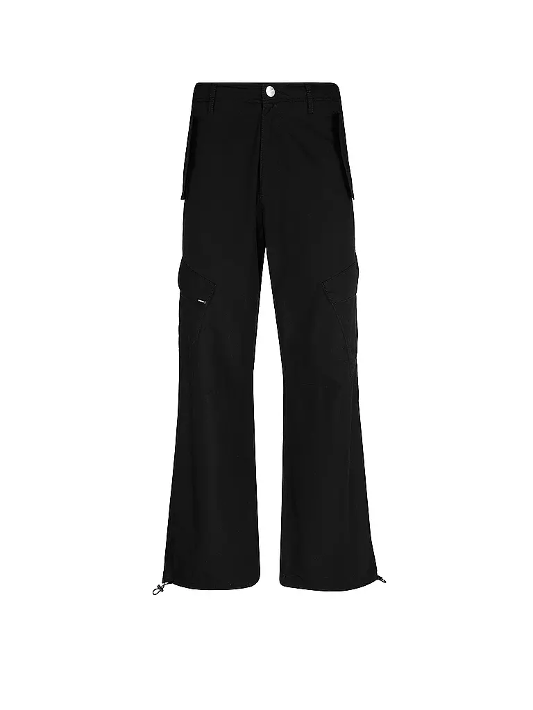 EIGHTYFIVE | Cargohose Wide Fit | schwarz