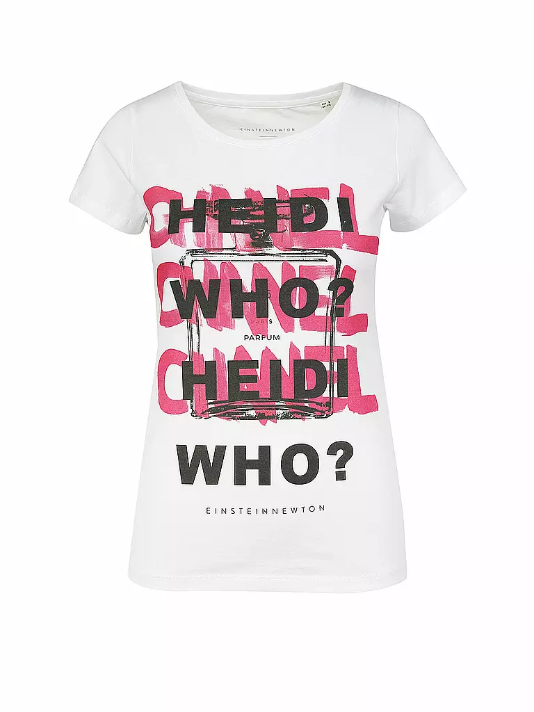 EINSTEIN & NEWTON | T-Shirt "Heidi Who" | weiß