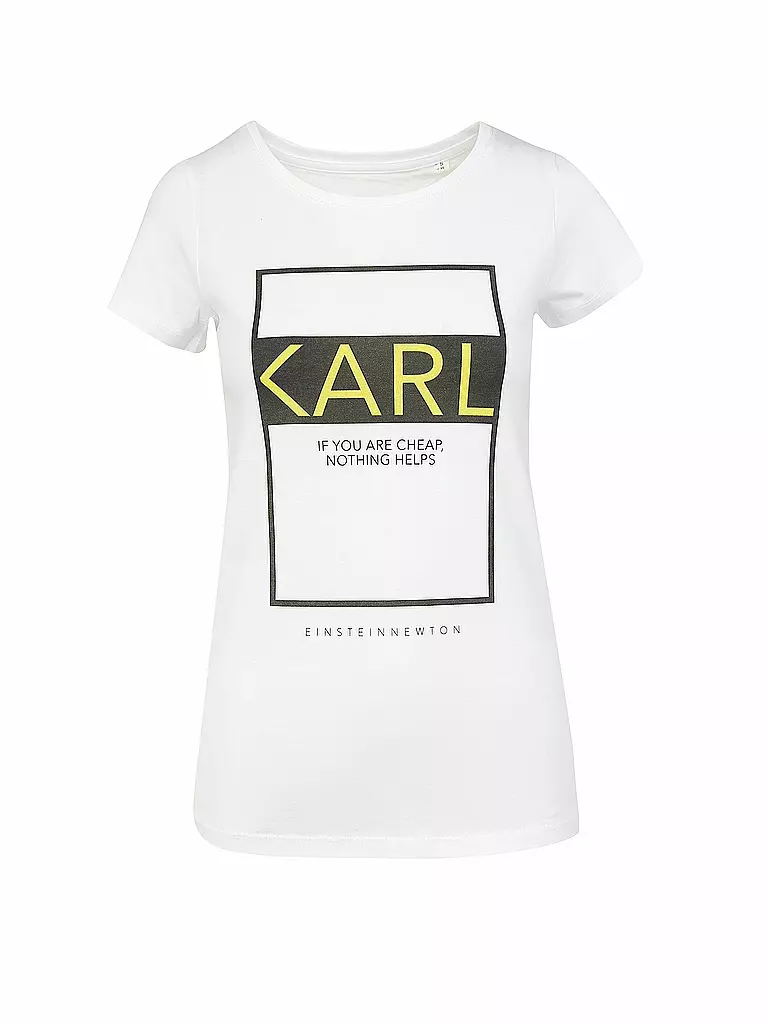 EINSTEIN & NEWTON | T-Shirt "Karl" | weiß