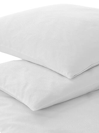 ELEGANTE | Damast Bettwäsche PAISLEY 70x90cm/140x220cm Weiss