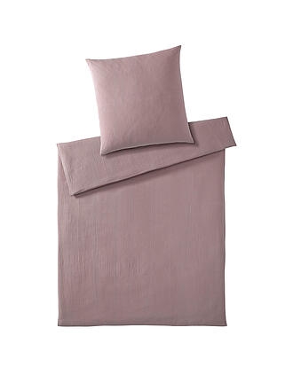ELEGANTE | Musselin Bettwäsche Smooth 70x90cm / 140x200cm Blush / Altrosa