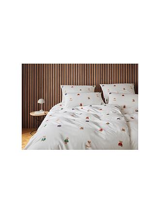 ELEGANTE | Flanell Bettwäsche  TEDDY  70x90cm/140x200cm Weiss