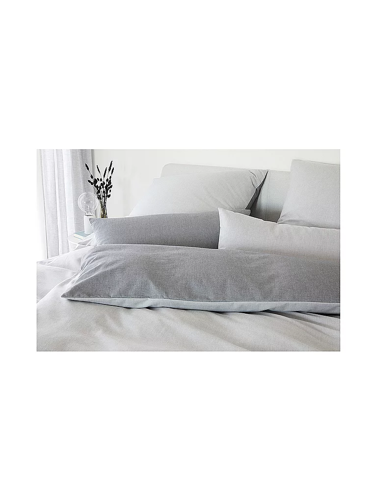 ELEGANTE Ropa de cama de franela reversible Tender 70x90cm/140x200cm Gris gris claro