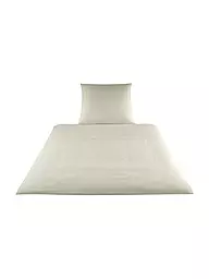 ELEGANTE | Damast Bettwäsche Milano 70x90cm/140x200cm Weiss | beige