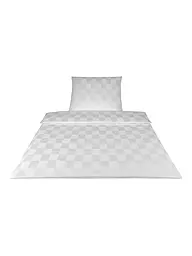 ELEGANTE | Damast-Bettwäsche "" 70x90cm/140x200cm (Weiss) | weiss
