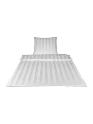 ELEGANTE | Damast-Bettwäsche "" 70x90cm/140x200cm (Creme) | weiss