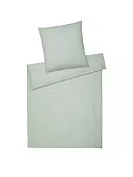 ELEGANTE | Halbleinen Bettwäsche 140x200cm BREEZE Pistazie | hellgrün