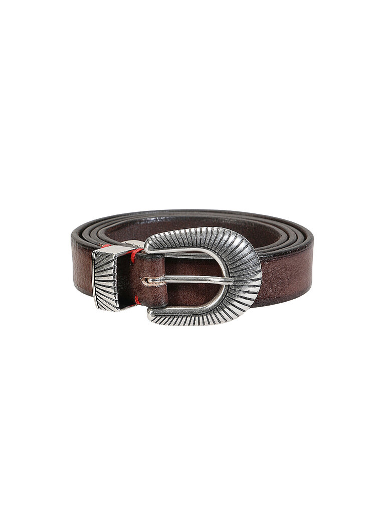 ELEVENTY Ledergürtel braun | 105