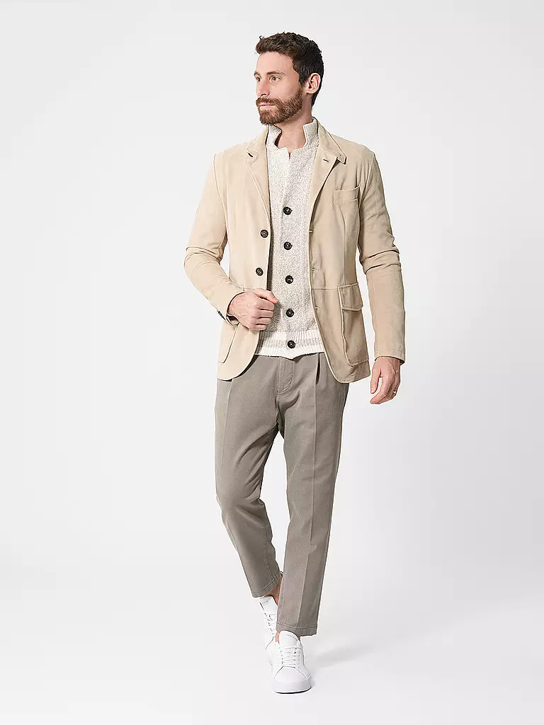 ELEVENTY | Ledersakko | beige