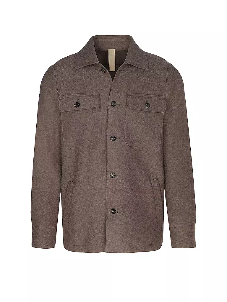 ELEVENTY | Overshirt  | braun