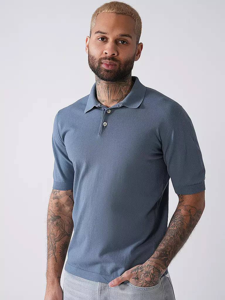 ELEVENTY | Poloshirt  | blau