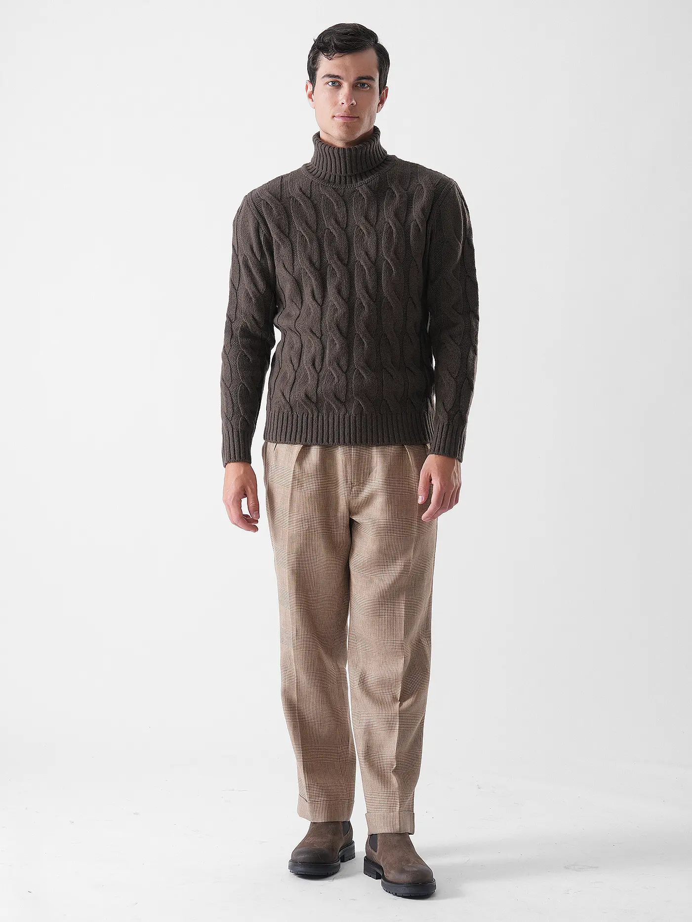 ELEVENTY | Rollkragenpullover  | braun