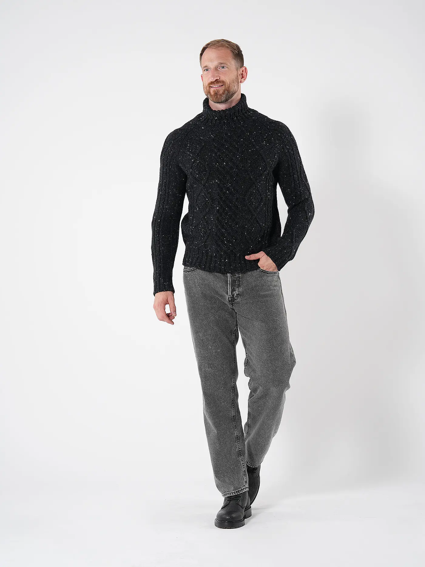 ELEVENTY | Rollkragenpullover | dunkelblau